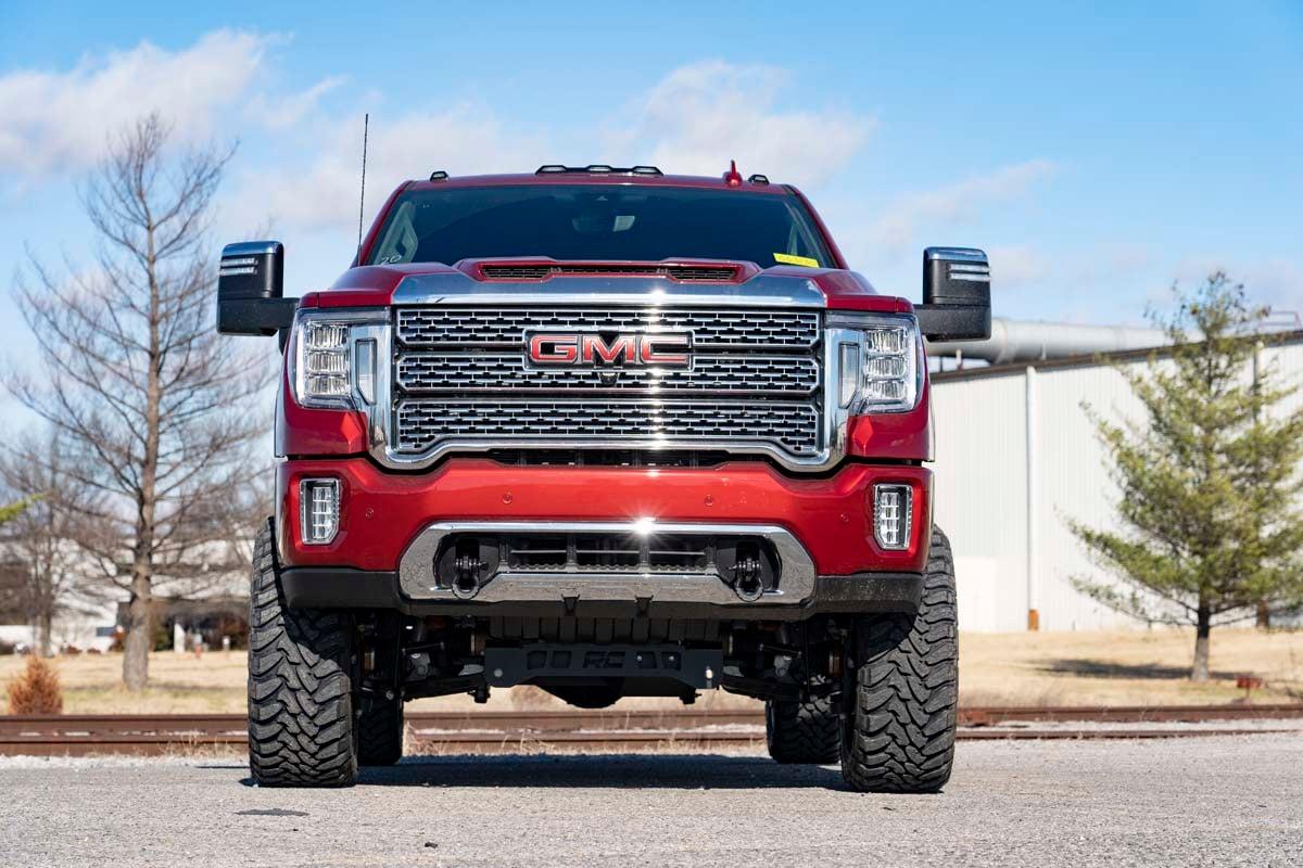 Rough Country GMC Tow Hook to Shackle Conversion kit (2020 2500 HD) - RS151