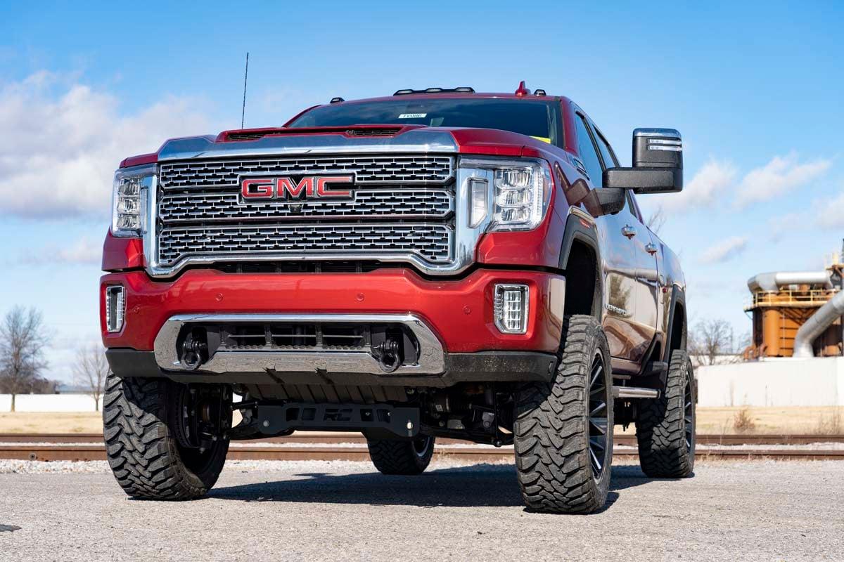 Rough Country GMC Tow Hook to Shackle Conversion kit (2020 2500 HD) - RS151