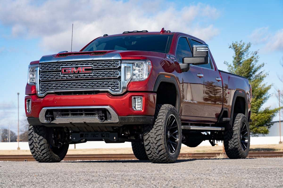 Rough Country GMC Tow Hook to Shackle Conversion kit (2020 2500 HD) - RS151