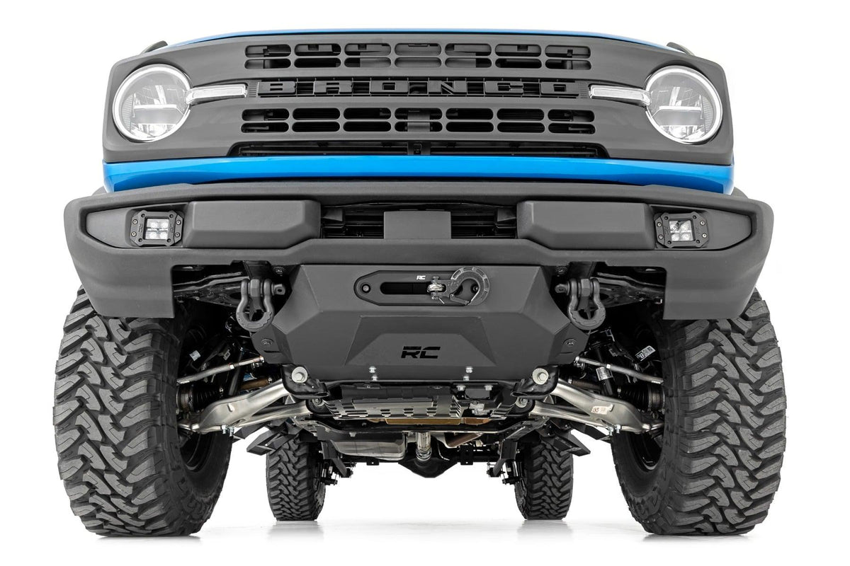 Rough Country RS171 Tow Hook Brackets - Mounts Only (2021+ Ford Bronco 4WD)