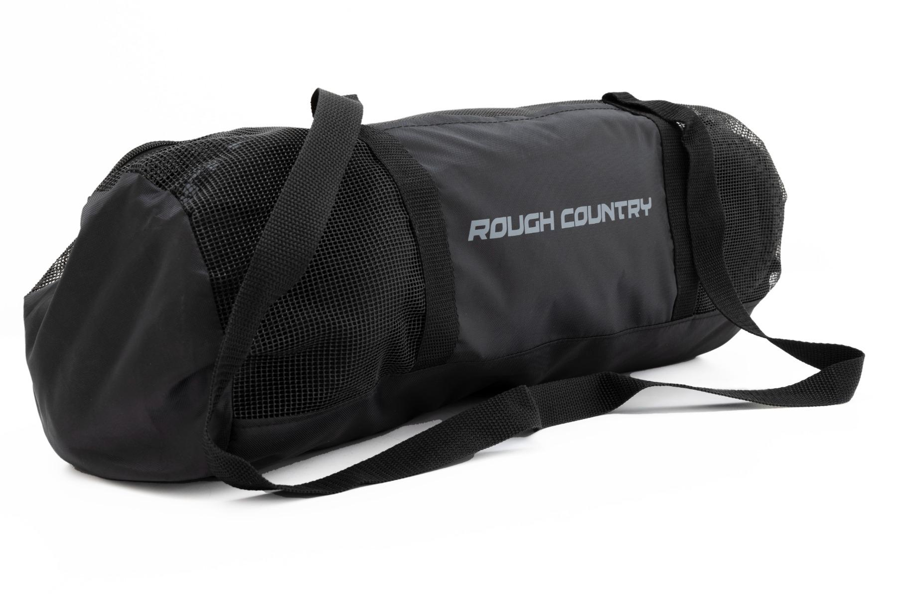 Rough Country Kinetic Recovery Rope 1 Inch x 30 Feet 30,000lb Capacity - rs173