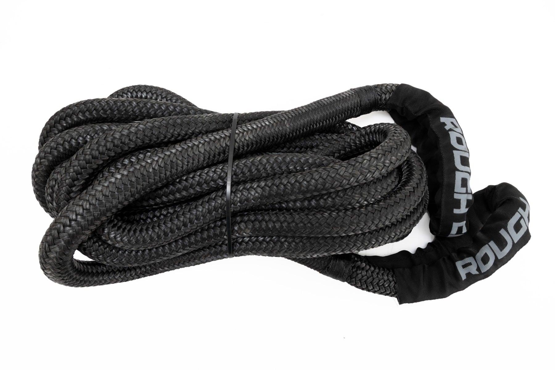 Rough Country Kinetic Recovery Rope 1 Inch x 30 Feet 30,000lb Capacity - rs173