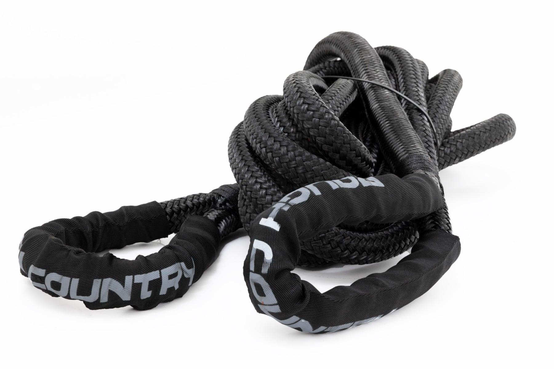 Rough Country Kinetic Recovery Rope 1 Inch x 30 Feet 30,000lb Capacity - rs173