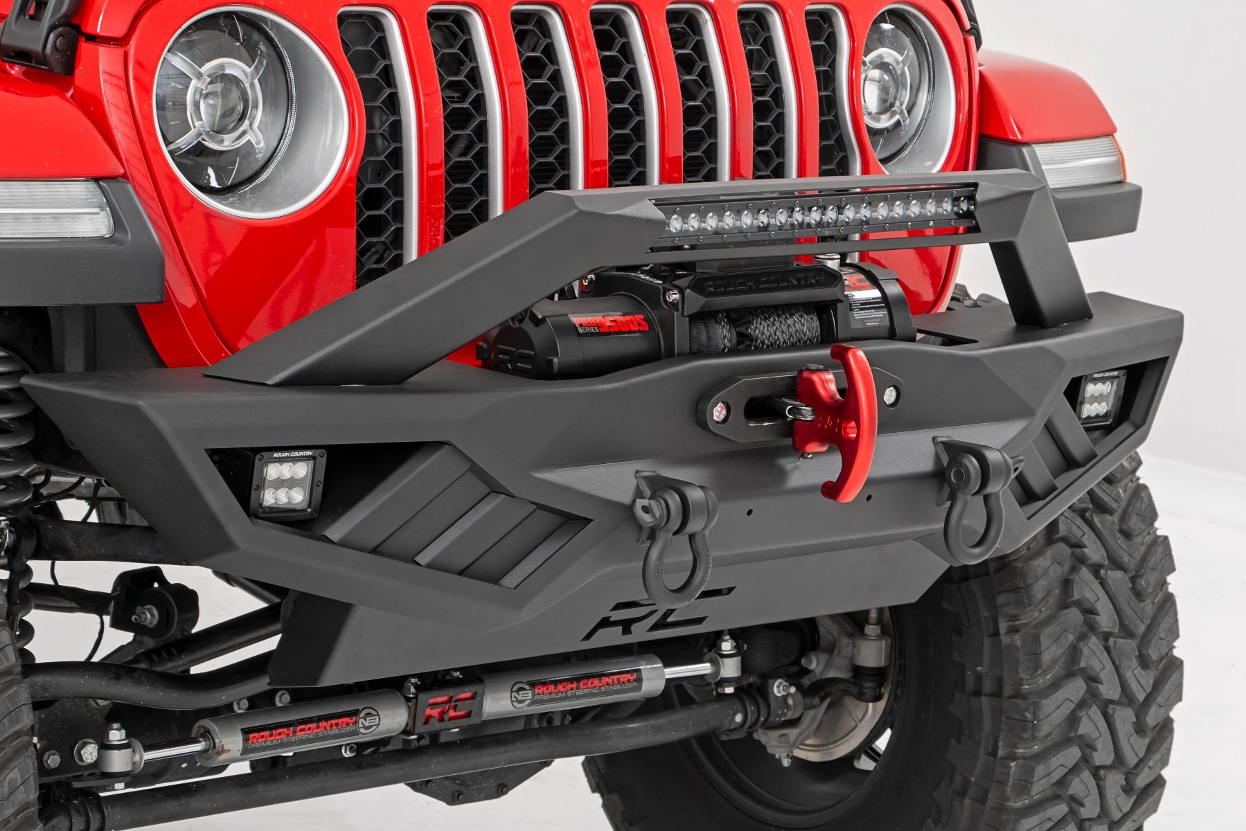 Rough Country Multi-Function Winch Cleat Red Rough Country - RS175R