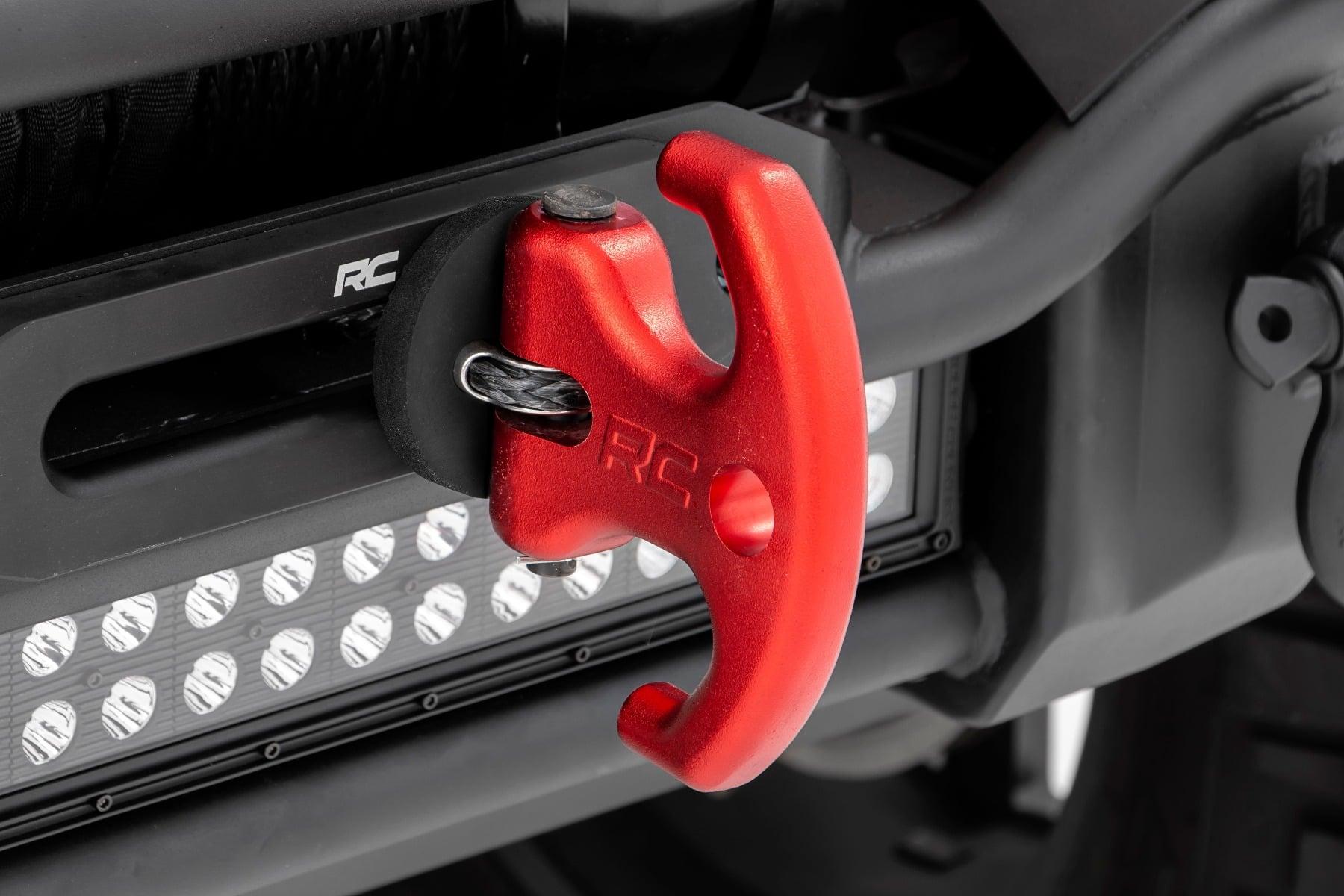 Rough Country Multi-Function Winch Cleat Red Rough Country - RS175R