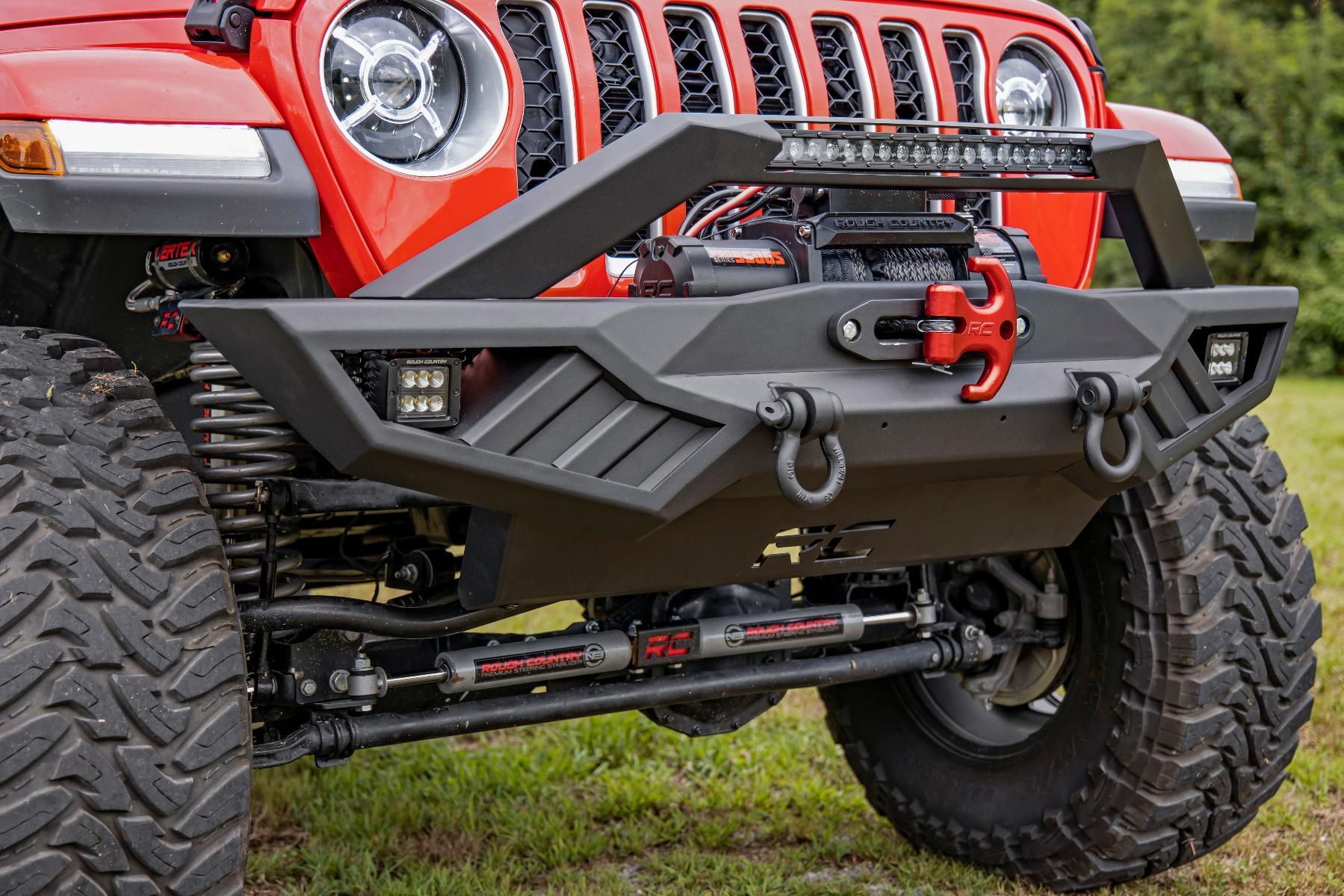Rough Country Multi-Function Winch Cleat Red Rough Country - RS175R