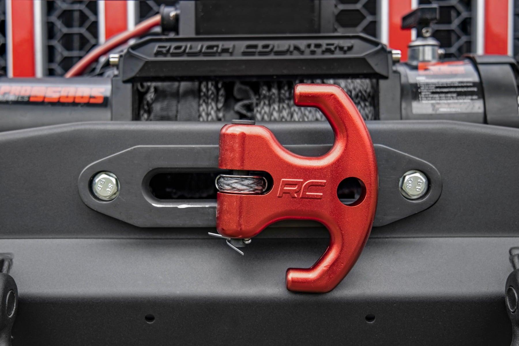 Rough Country Multi-Function Winch Cleat Red Rough Country - RS175R