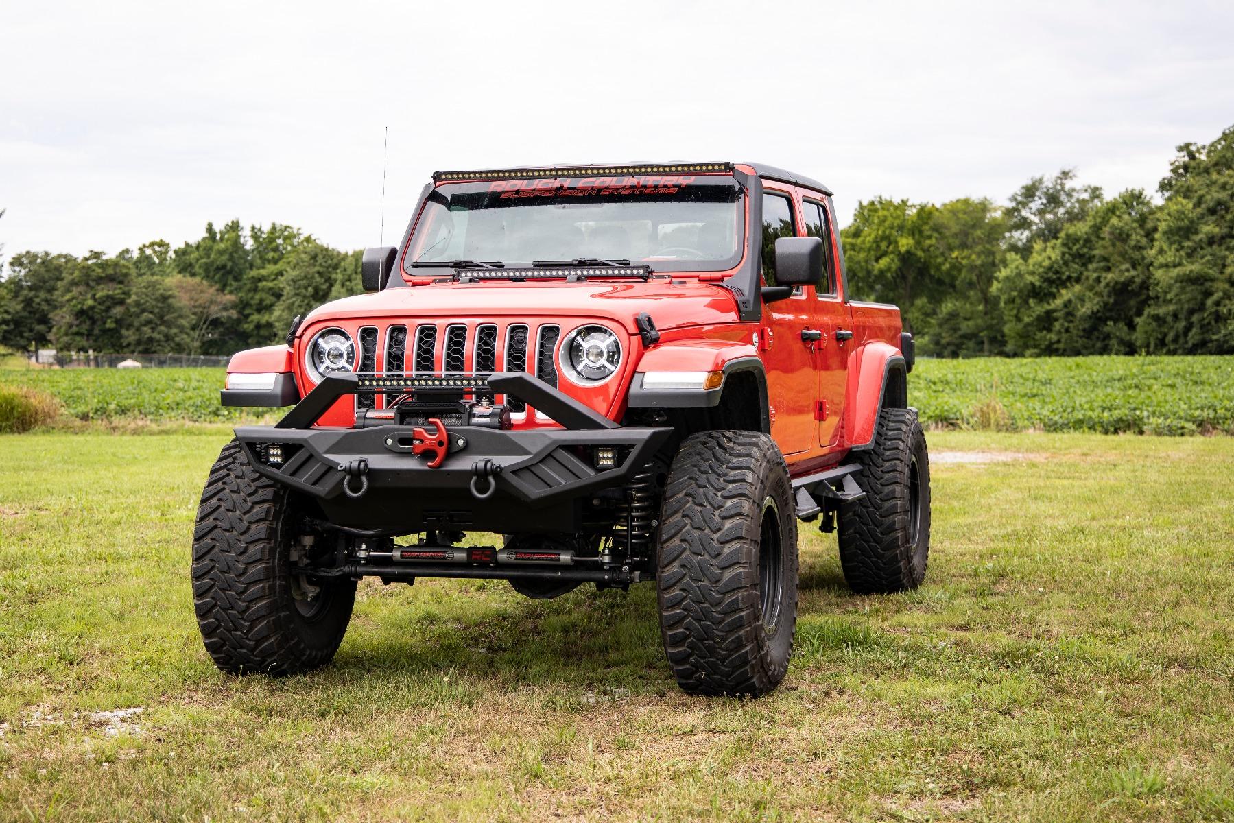 Rough Country Multi-Function Winch Cleat Red Rough Country - RS175R