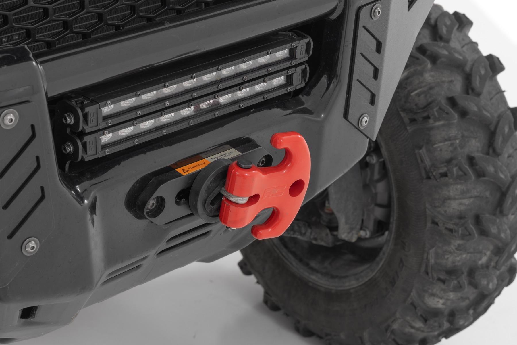 Rough Country UTV Multi-Function Winch Cleat Red - RS177R