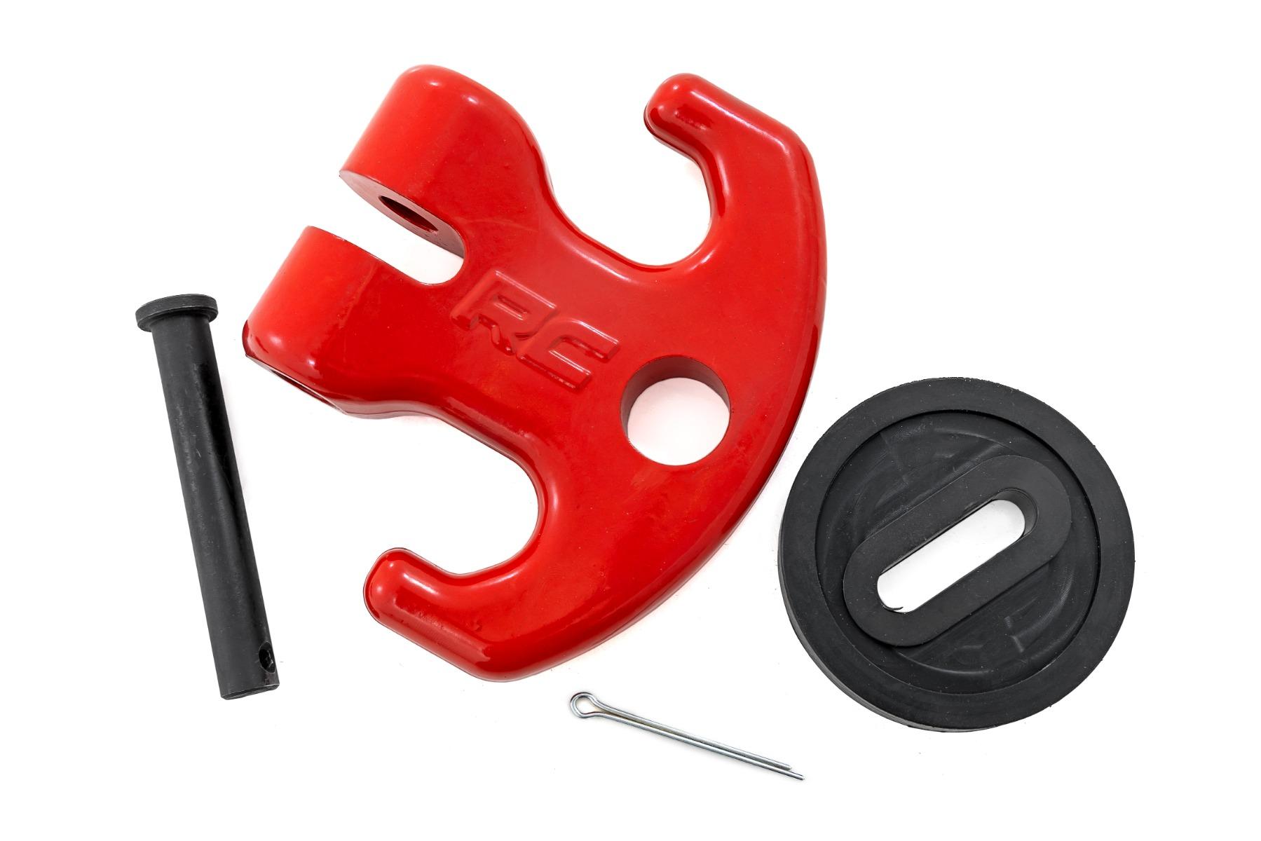Rough Country UTV Multi-Function Winch Cleat Red - RS177R