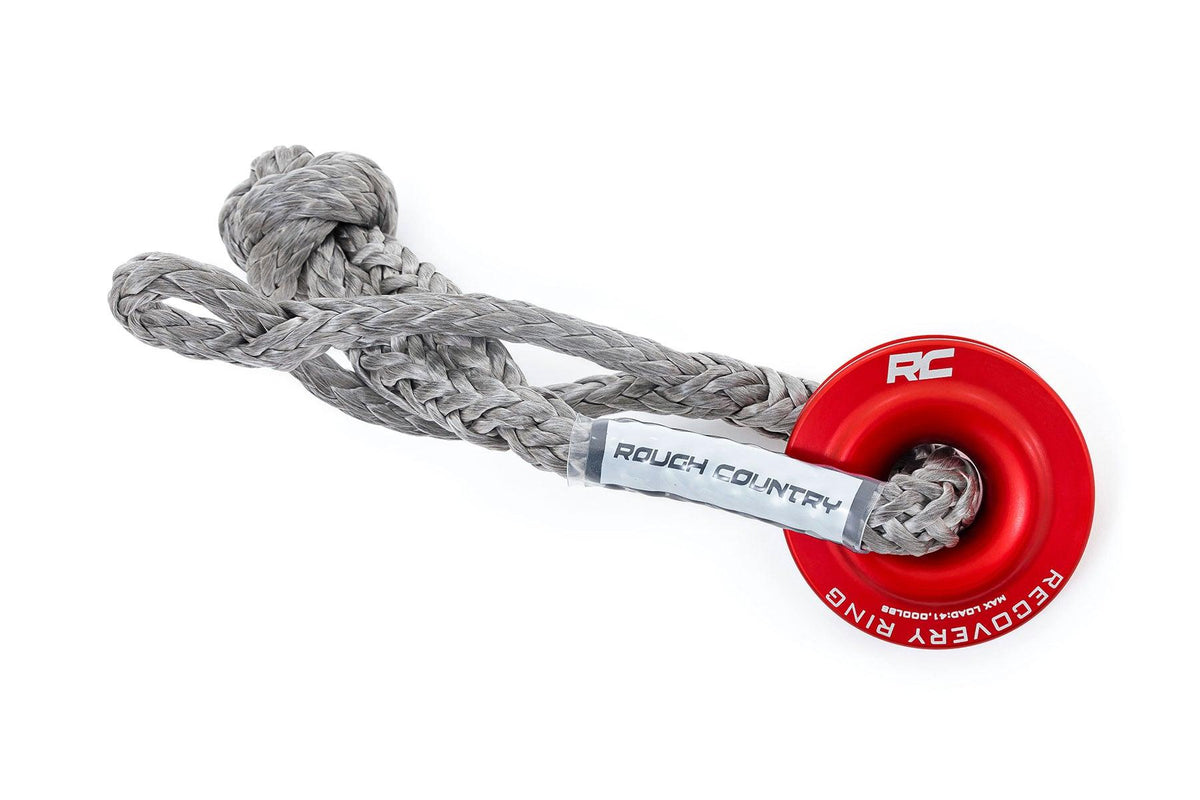 Rough Country 4 Inch Winch Recovery Ring 41000LB Capacity - RS183