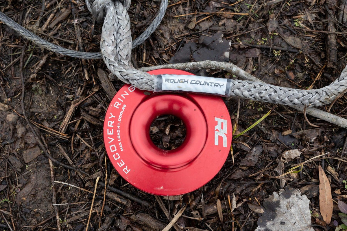 Rough Country 4 Inch Winch Recovery Ring 41000LB Capacity - RS183