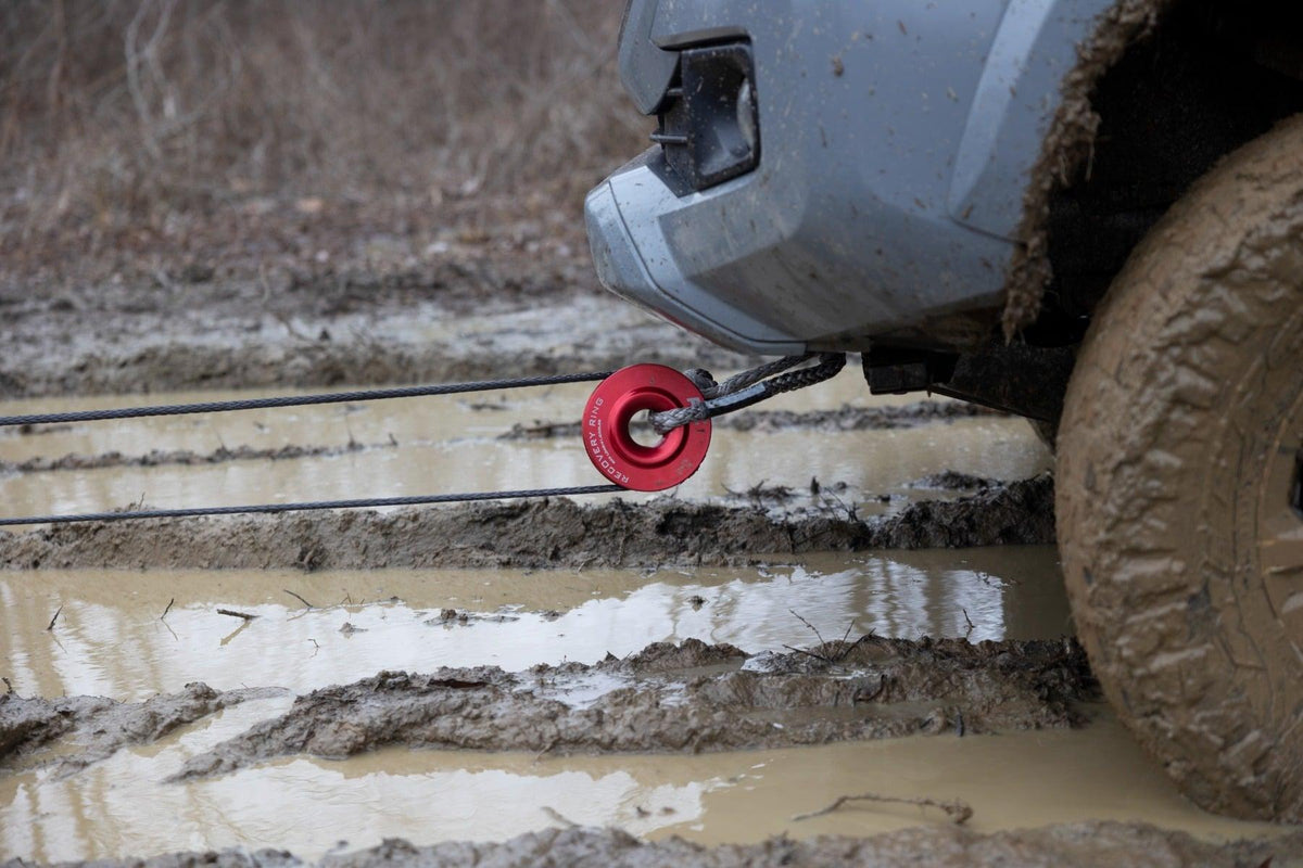 Rough Country 4 Inch Winch Recovery Ring 41000LB Capacity - RS183