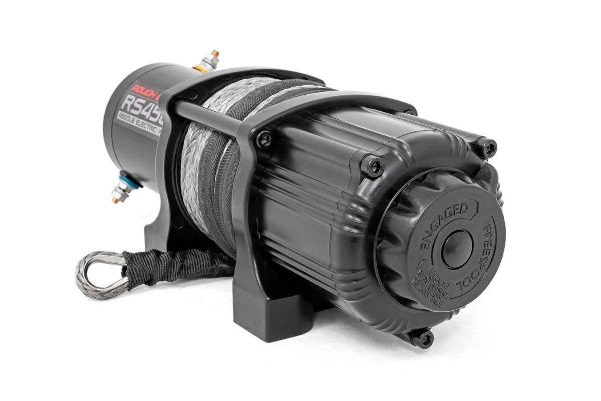 Rough Country 4500-LB Winch W/ Remote UTV Synthetic Rope - RS4500SA