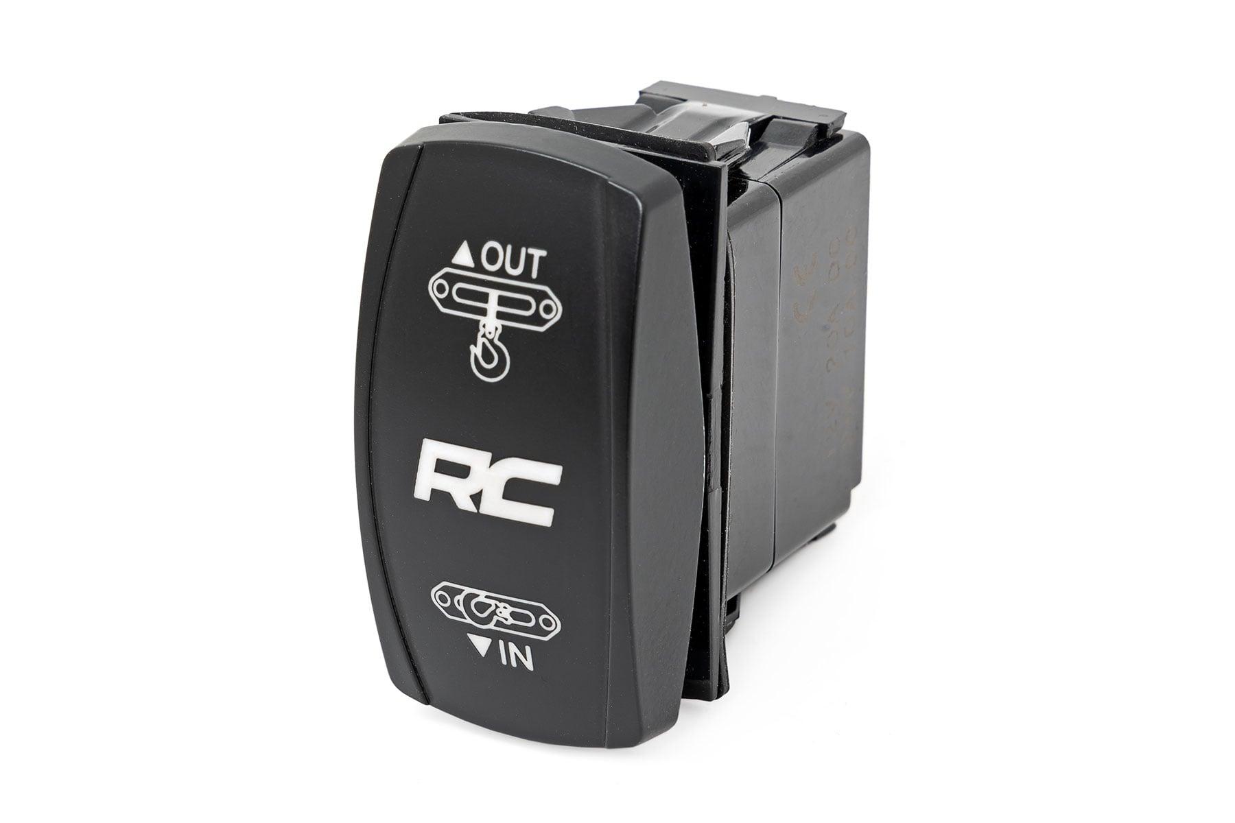 Rough Country 4500-LB Winch W/ Remote UTV Synthetic Rope - RS4500SA