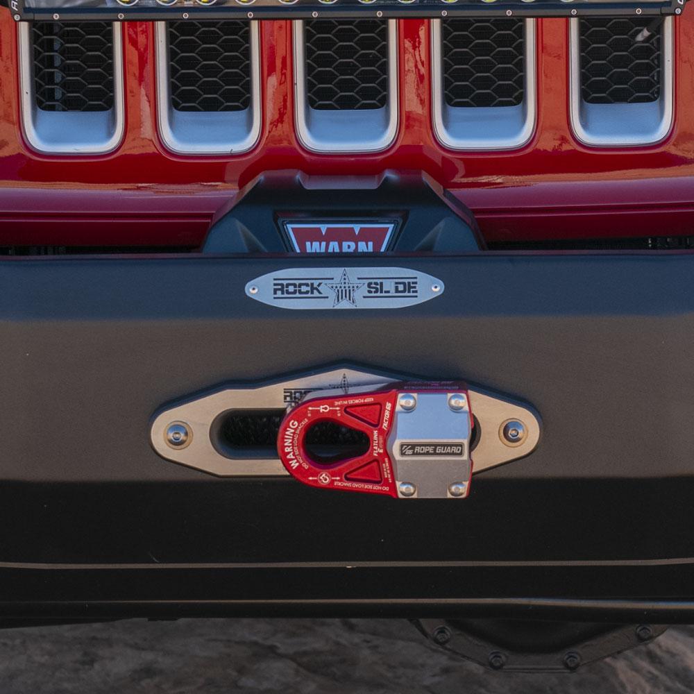 Rock Slide Engineering Aluminum Winch Fairlead For RSE Front Bumpers With Synthetic Winch Lines - RSEFL