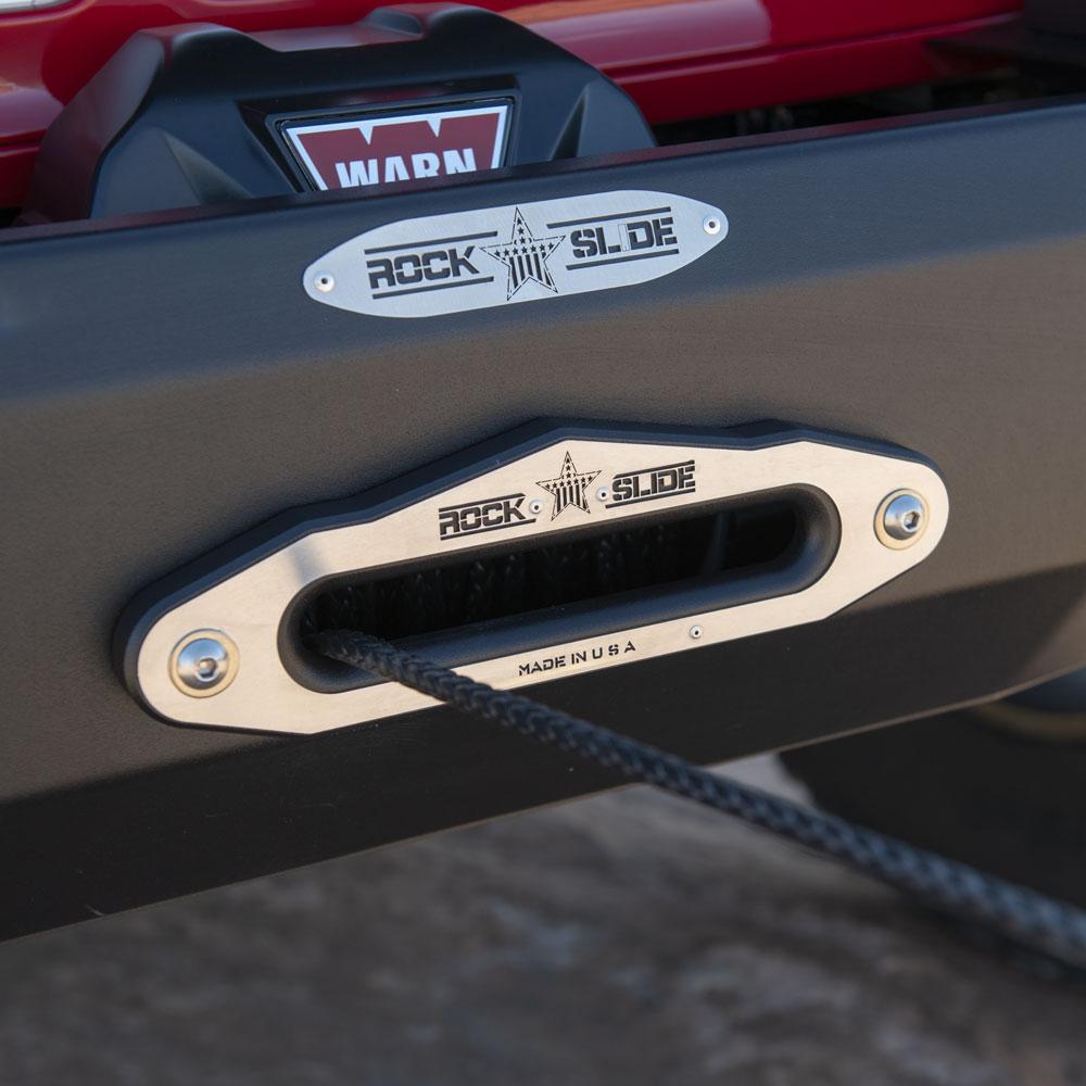 Rock Slide Engineering Aluminum Winch Fairlead For RSE Front Bumpers With Synthetic Winch Lines - RSEFL