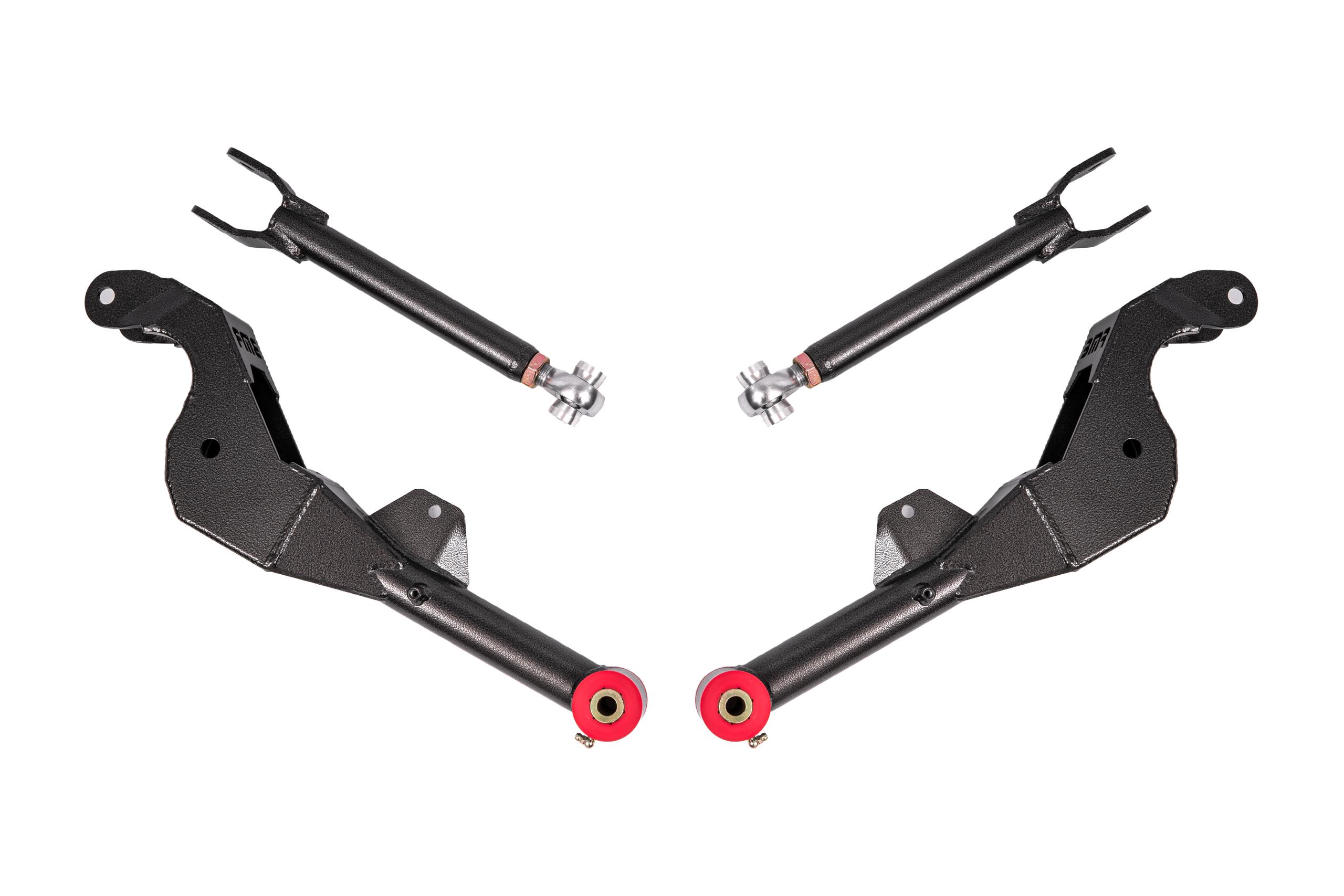 BMR Fabrication Rear Suspension Kit for 15" Conversion Kit Black Hammertone (2010-2015 5th Gen Camaro) - RSK359H
