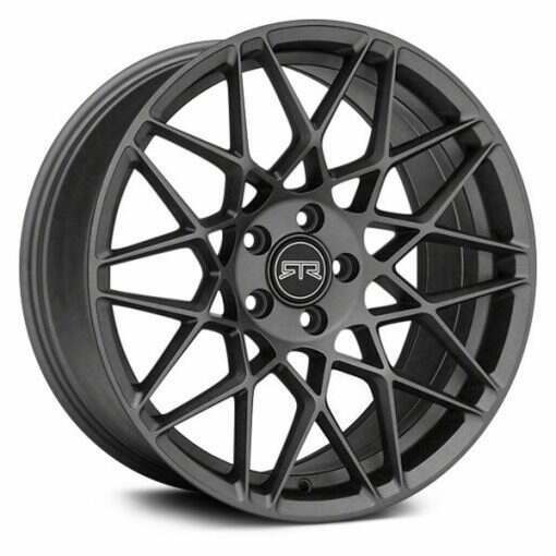 RTR 20X10.5 5X4.50 (+45) RTR 850SC Tech Mesh Mustang (HB 70.5) - Satin Charcoal - RTR-RTRTM20512845