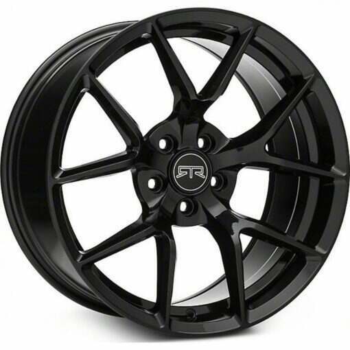 RTR 20X10.5 5X4.50 (+45) RTR 851GB Tech 5 Mustang (HB 70.5) - Gloss Black - RTR-RTRT5205121345