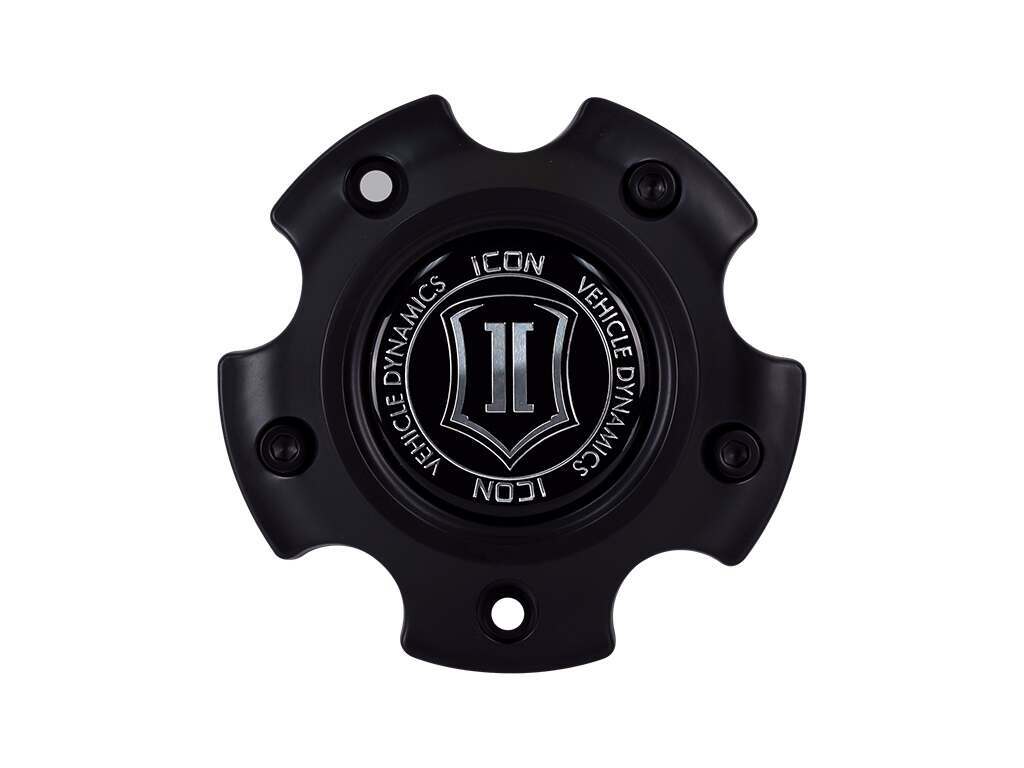 Icon ALLOYS - REBOUND/COMPRESSION LOW PRO CENTER CAP - 5X5 (2007-2022 Gladiator, Grand Cherokee, Wrangler) - RW-5127-2