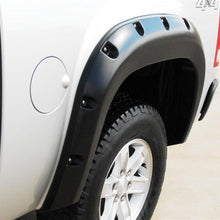 Lund Rivet Style Fender Flare Set - Rear, Textured, 2-Piece Set (2007-2013 GMC Sierra 1500) - RX109TB