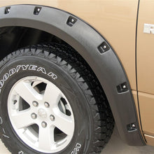 Lund Rivet Style Fender Flare Set - Rear, Textured, 2-Piece Set (2009-2024 Dodge Ram 1500, Ram 1500, Ram 1500 Classic, Ram 2500, Ram 3500) - RX204TB
