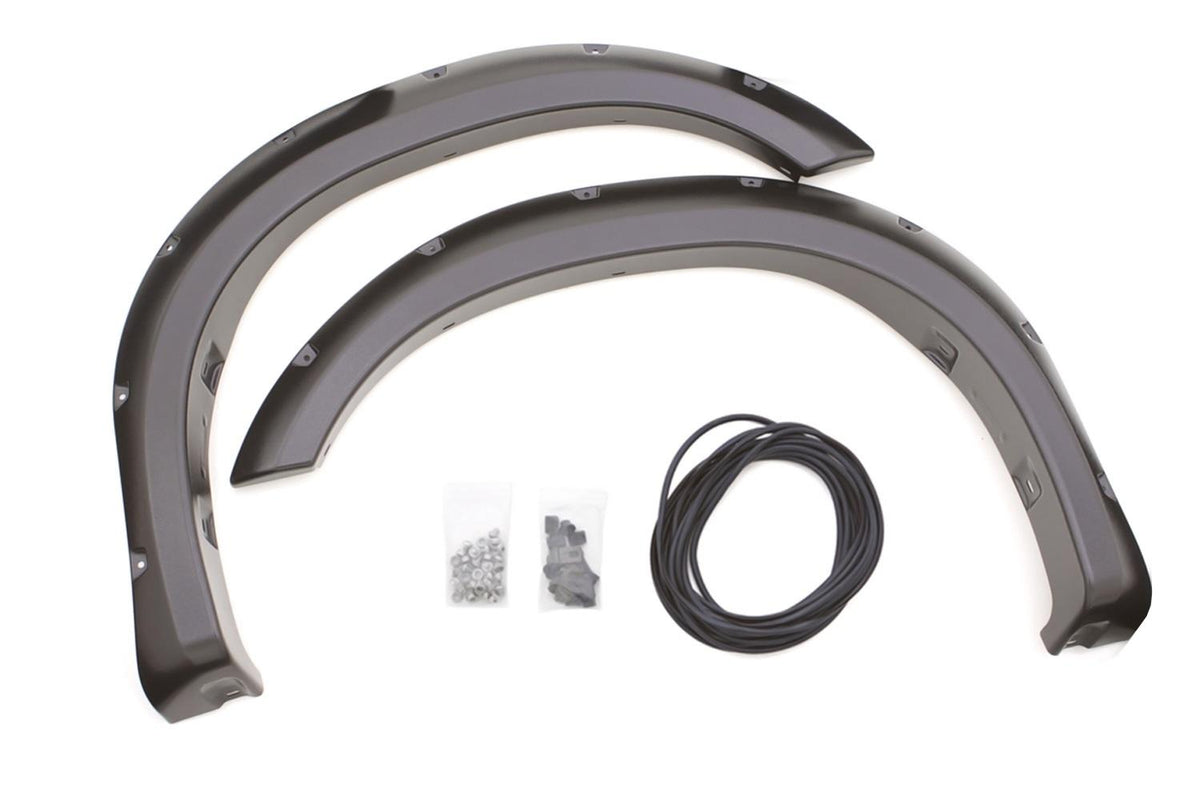 Lund Rivet Style Fender Flare Set - Front, Smooth, 2-Piece Set (2007-2013 Tundra) - RX602SA