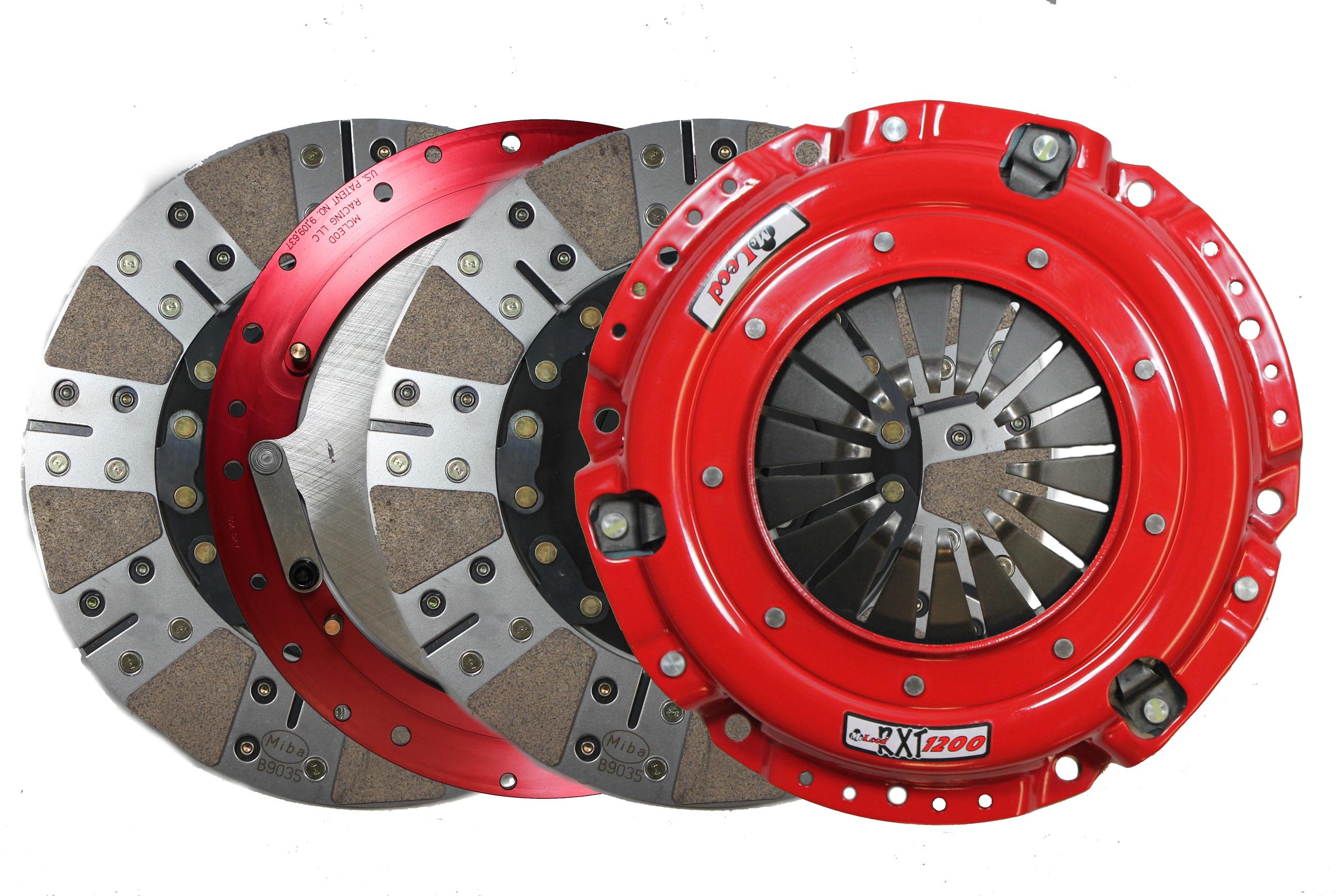 McLeod Racing RXT1200:9.687" Dia. Disc:For use with Large Diameter Flywheel:1-1/8x26 - 6921-07HD