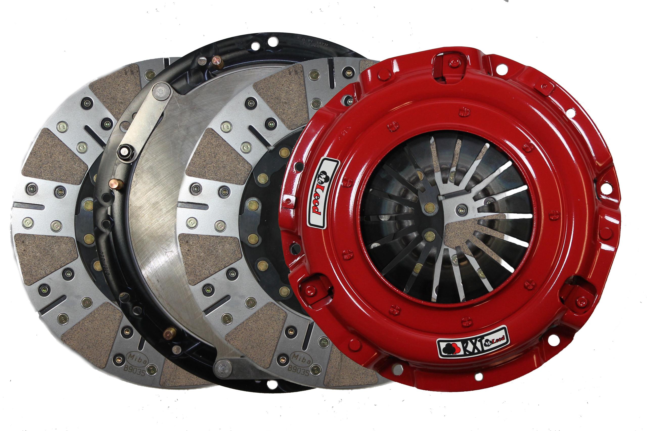 Mcleod 6923-03HD Mustang RXT1200 Street Twin Disc 10 Spline Clutch (86-00 Mustang LX 5.0L ; GT ; 93-98 Cobra)