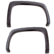 Lund Rivet Style Fender Flare Set - Rear, Textured, 2-Piece Set (2021-2022 Tacoma) - RX125TB