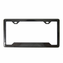 APR Performance Carbon Fiber License Plate Frame Rectangular Holes  - CBA-LICFMEI