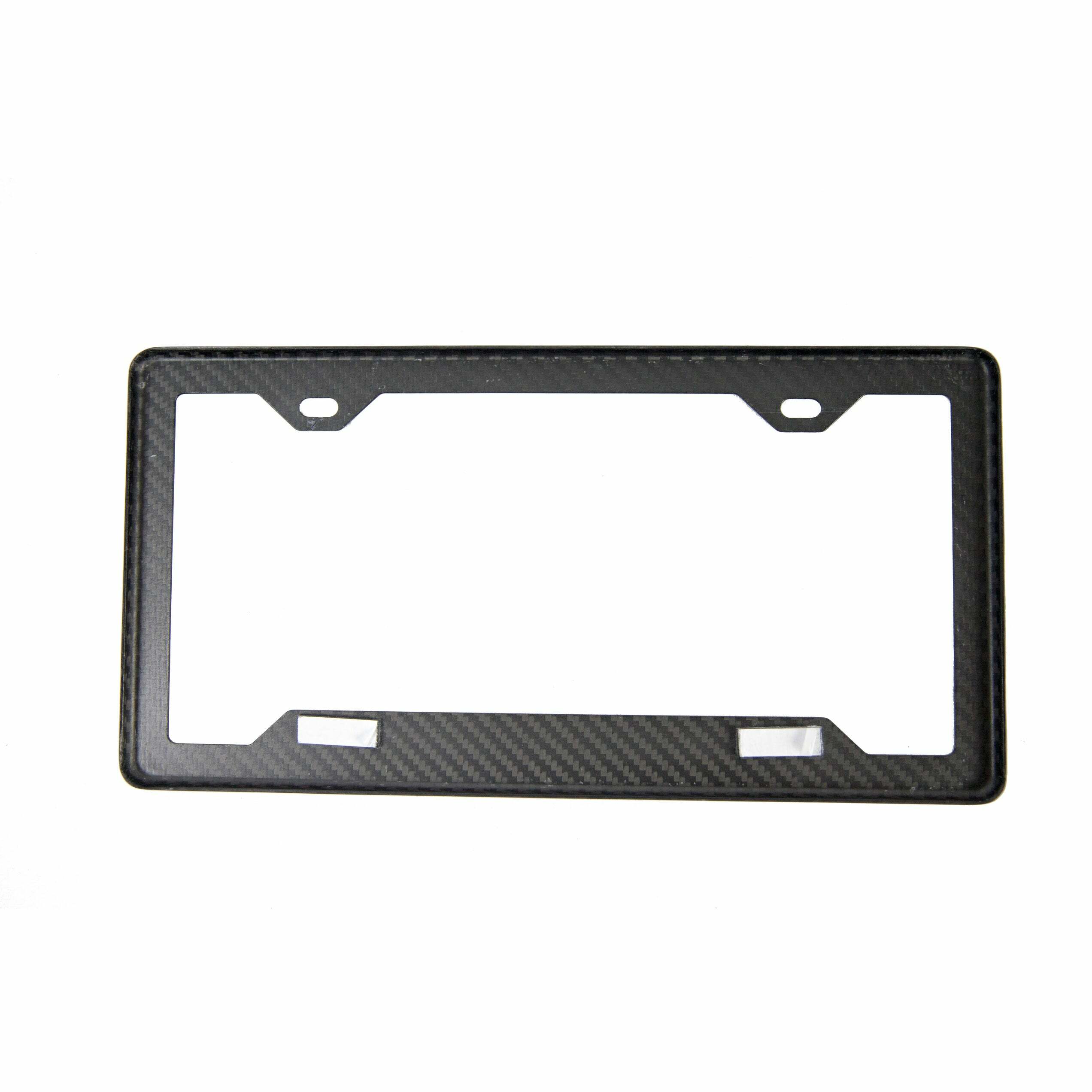 APR Performance Carbon Fiber License Plate Frame Rectangular Holes  - CBA-LICFMEI