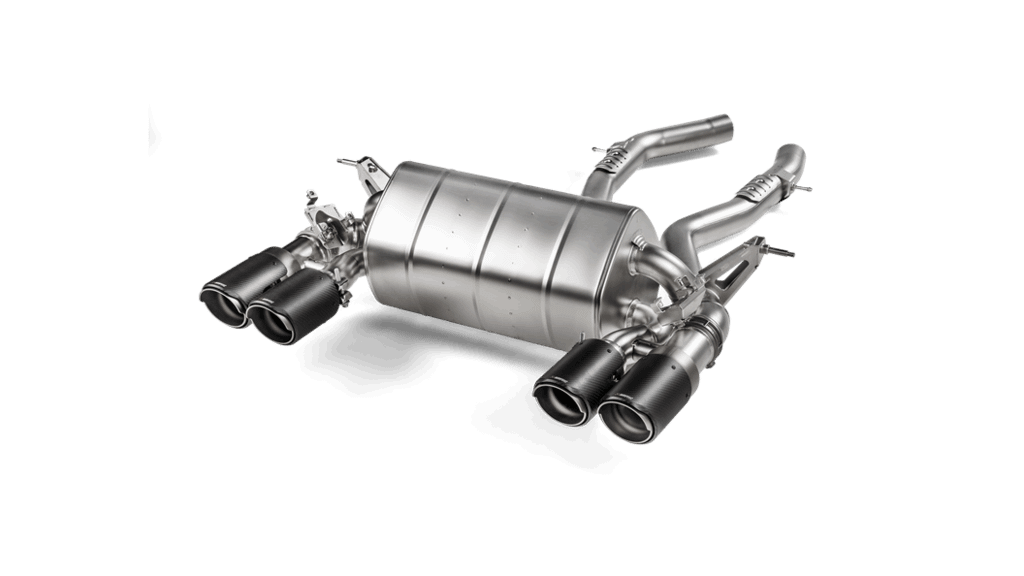 Akrapovic 2018-2020 BMW Slip-On Line (Titanium). (2018-2020 M4) - S-BM/T/4H