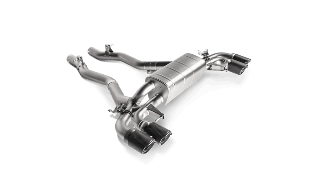 Akrapovic 2018-2020 BMW Slip-On Line (Titanium). (2018-2020 M5) - S-BM/T/7H
