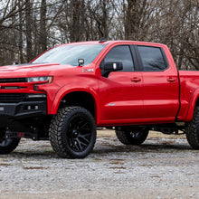 Rough Country Fender Flares Sport GA0 Northsky Blue Chevy Silverado 1500 (19-26) (2019-2026 Silverado 1500, Silverado 1500 LTD) - S-C12210-GA0