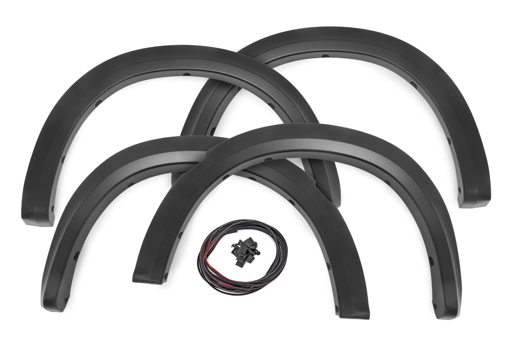 Rough Country Fender Flares Sport Plastic Bumper Ram 1500 2WD/4WD (2009-2018 & Classic) (2009-2024 Ram 1500, 1500, 1500 Classic) - S-D10912
