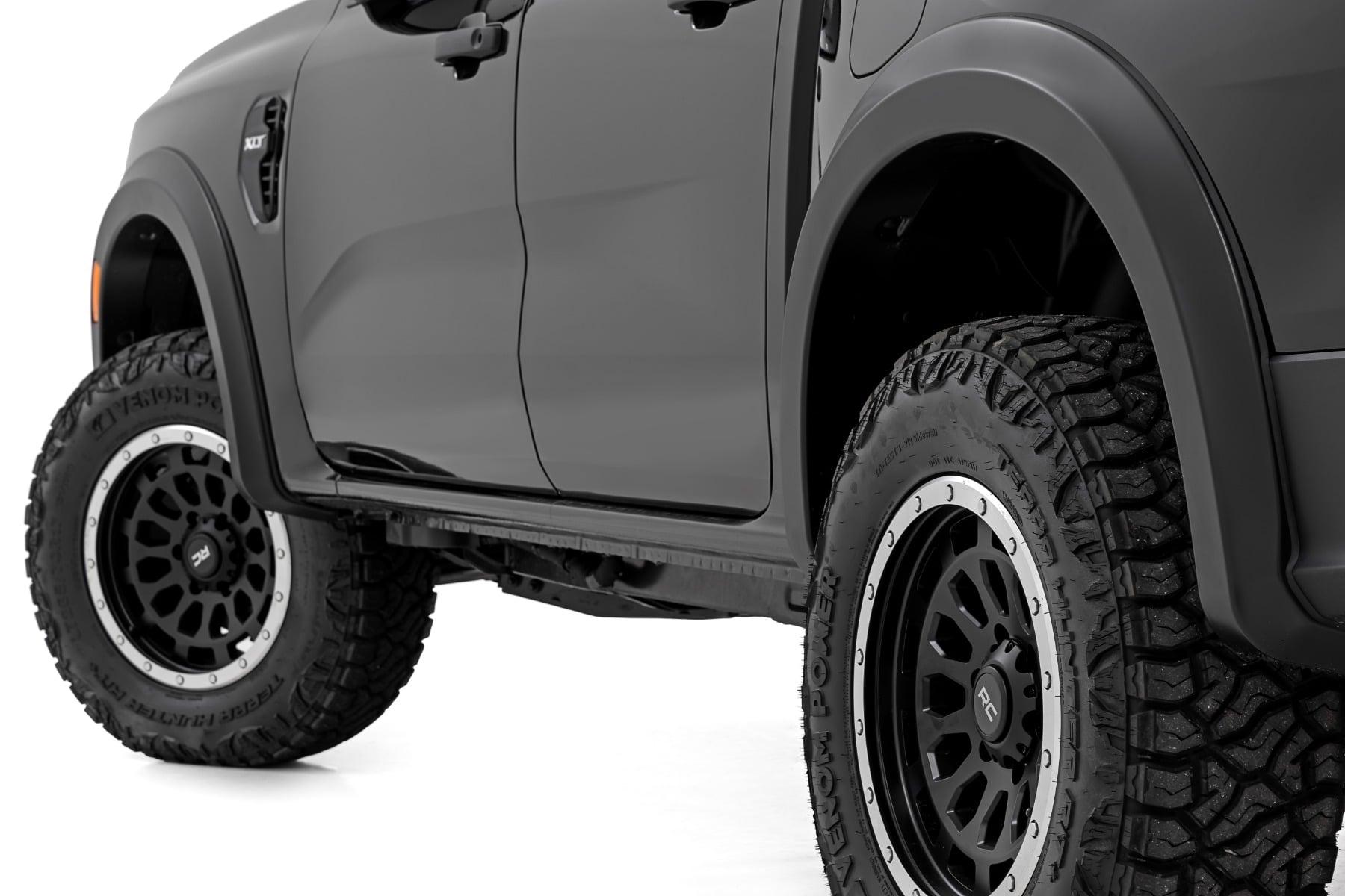 Rough Country Fender Flares Sport Ford Ranger 2WD/4WD (2024-2026) - S-F12401