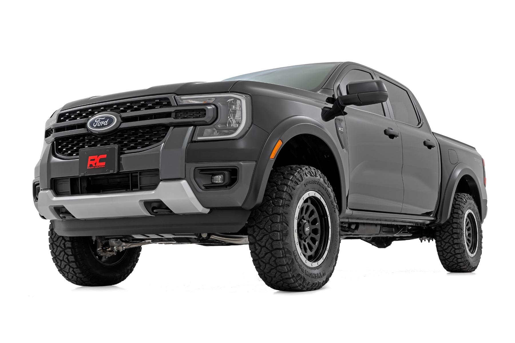 Rough Country Fender Flares Sport Ford Ranger 2WD/4WD (2024-2026) - S-F12401