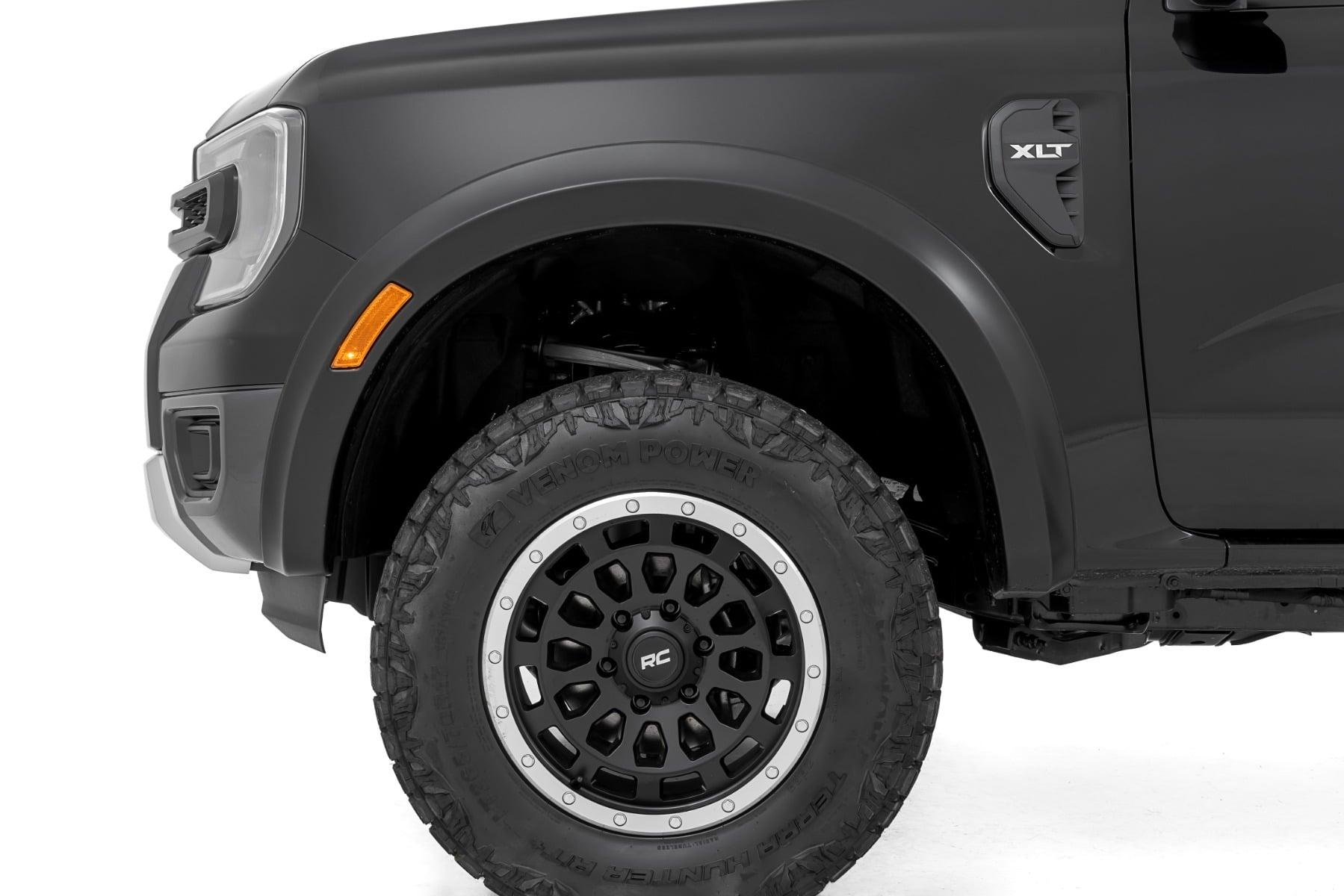 Rough Country Fender Flares Sport Ford Ranger 2WD/4WD (2024-2026) - S-F12401