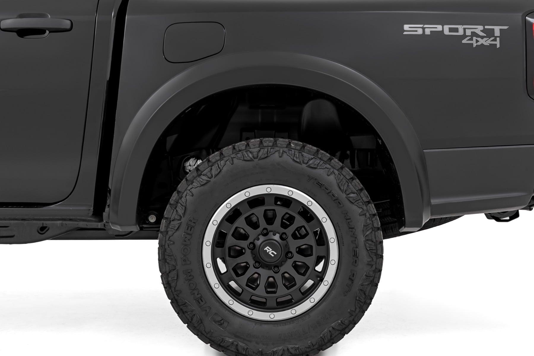 Rough Country Fender Flares Sport Ford Ranger 2WD/4WD (2024-2026) - S-F12401