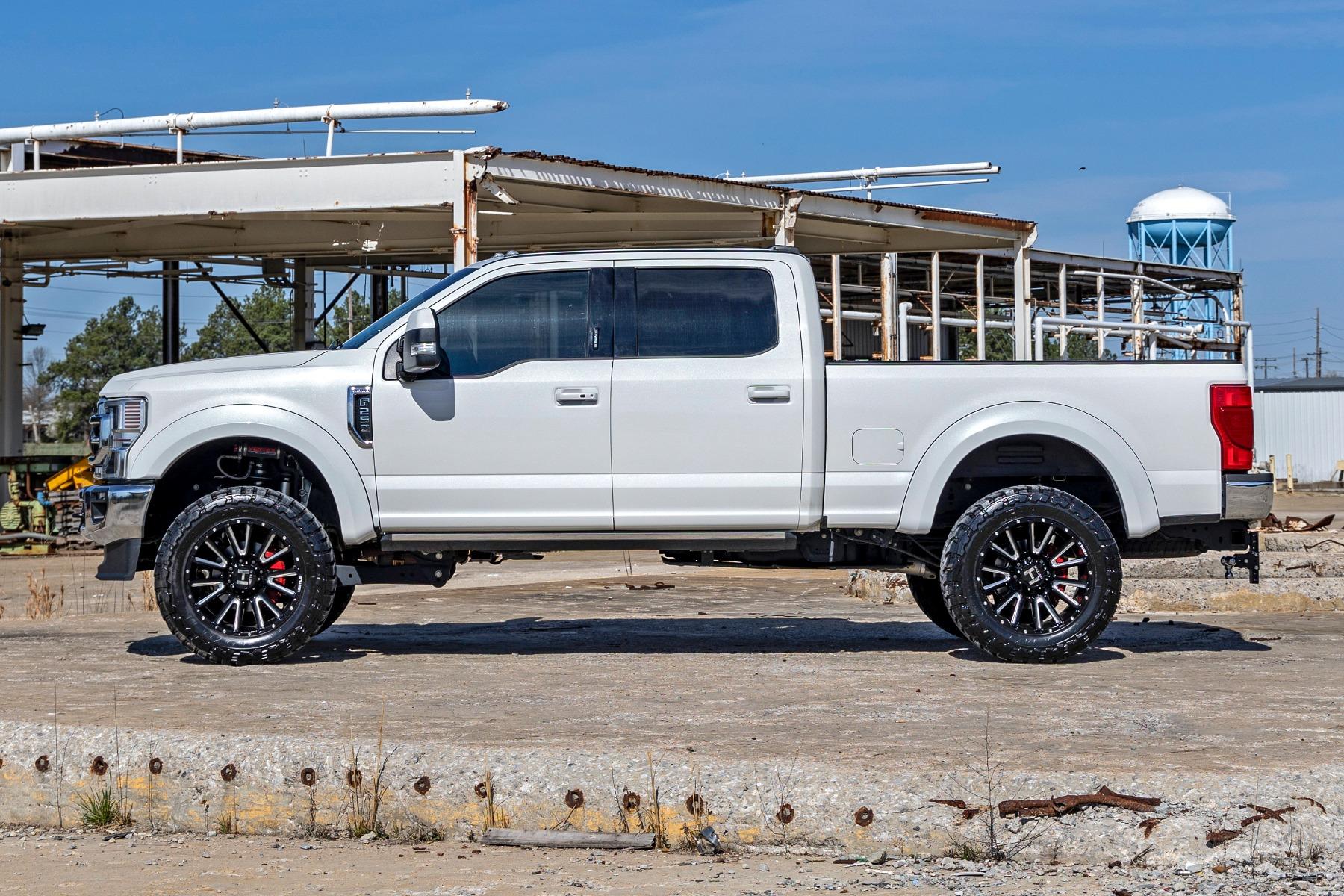 Rough Country Fender Flares Sport H7 Bronze Fire Ford F-250/F-350 Super Duty (17-22) (2017-2022 F-350 Super Duty, F-250 Super Duty) - S-F21112-H7