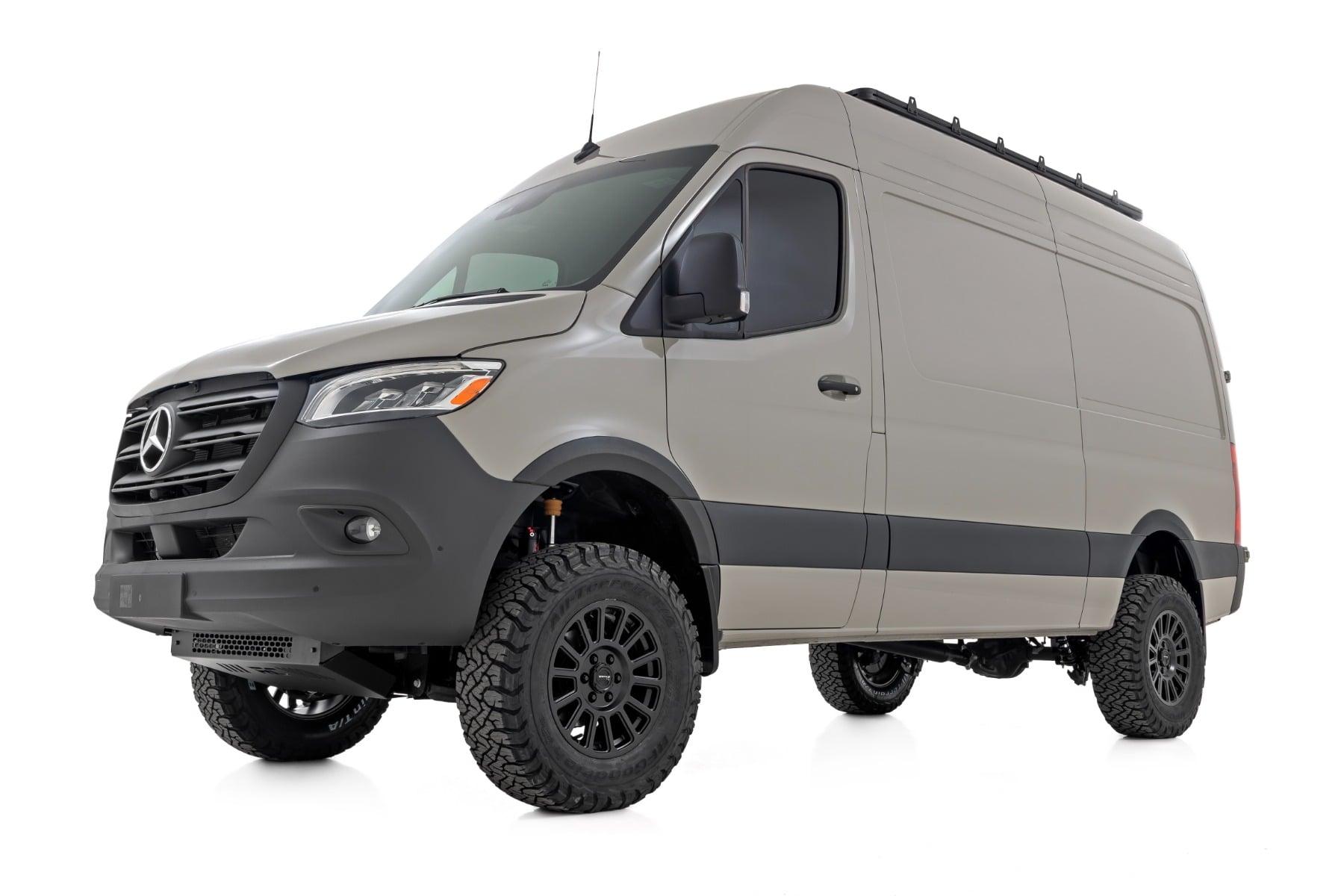 Rough Country Fender Flares Sport Mercedes-Benz Sprinter 3500 (19-22)/Sprinter 3500XD (19-25) (2019-2022 Sprinter 3500XD, Sprinter 3500, Sprinter 2500) - S-M19001