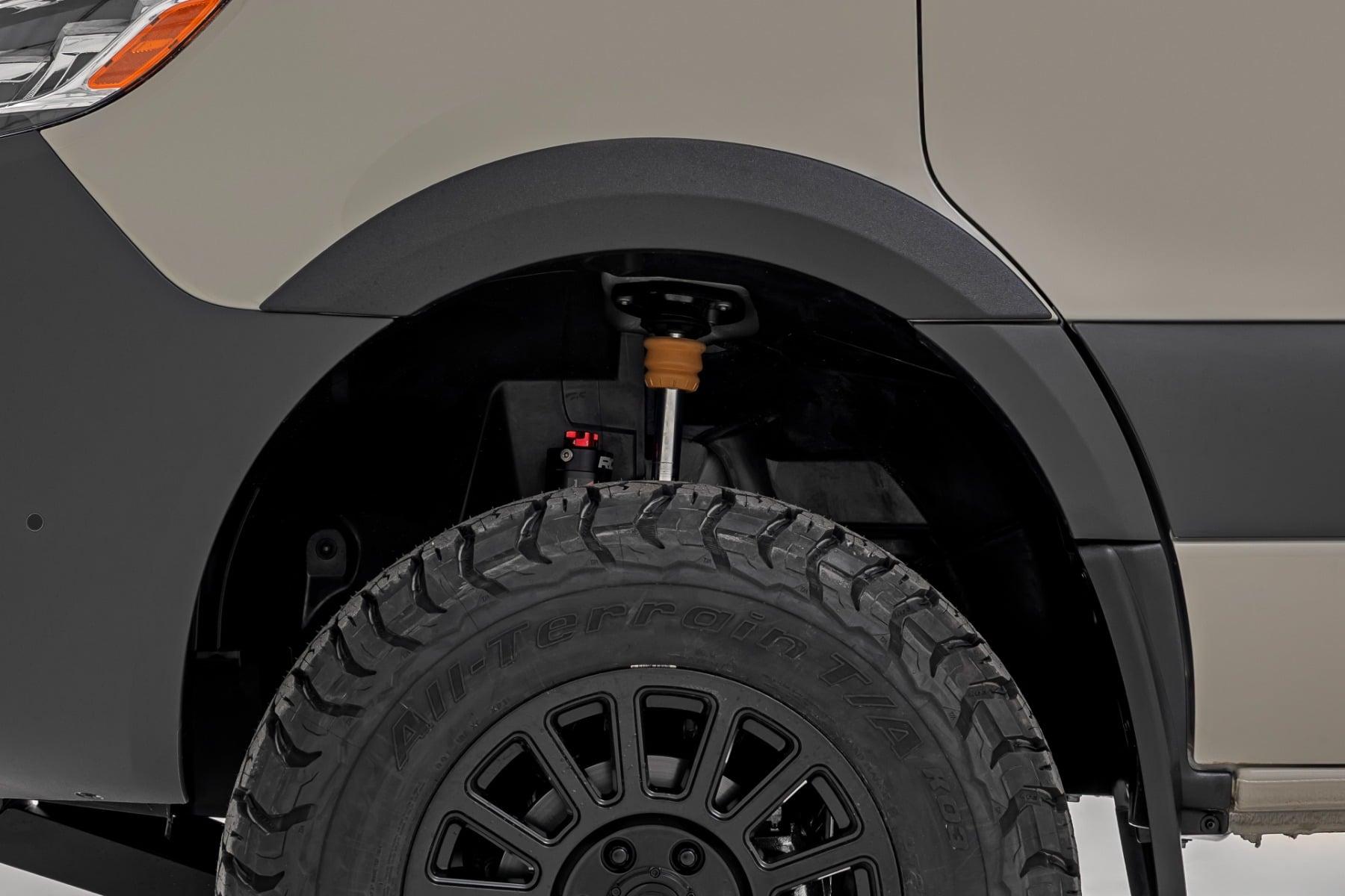 Rough Country Fender Flares Sport Mercedes-Benz Sprinter 3500 (19-22)/Sprinter 3500XD (19-25) (2019-2022 Sprinter 3500XD, Sprinter 3500, Sprinter 2500) - S-M19001