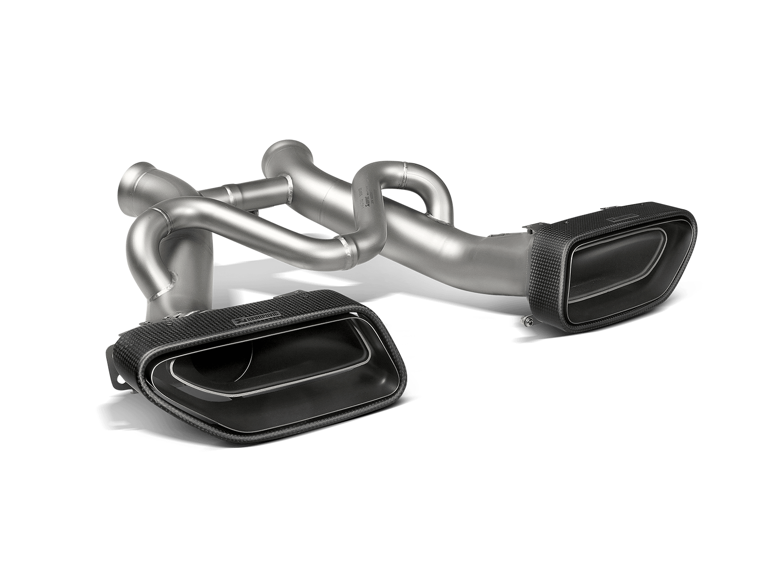 Akrapovic 2014-2019 McLaren Slip-On Line (Titanium). (2015-2017 650S) - S-MC/TI/2