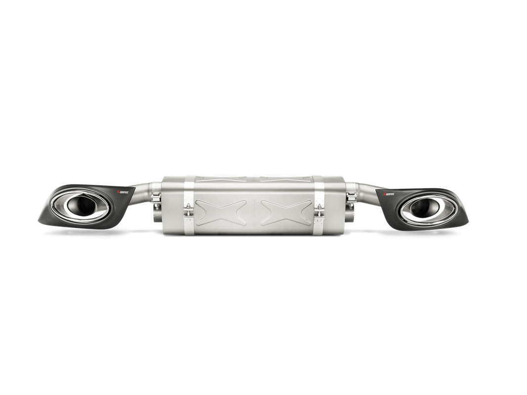 Akrapovic 2014-2015 Porsche Slip-On Line (Titanium). (2014-2015 911) - S-PO991TSO-HT