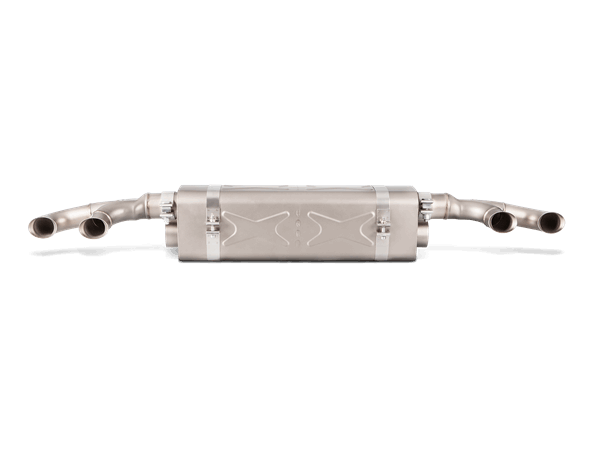 Akrapovic 2016-2019 Porsche Slip-On Line (Titanium). (2016-2019 911) - S-PO/TI/6H