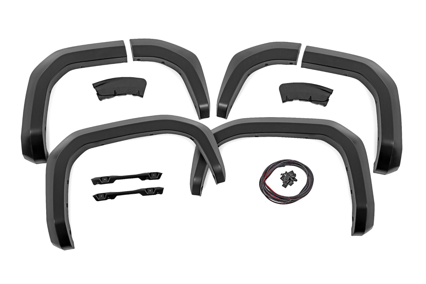 Rough Country Fender Flares Sport 3U5 Supersonic Red Toyota 4Runner 2WD/4WD (25-26) (2025-2026 4Runner) - S-T12511-3U5