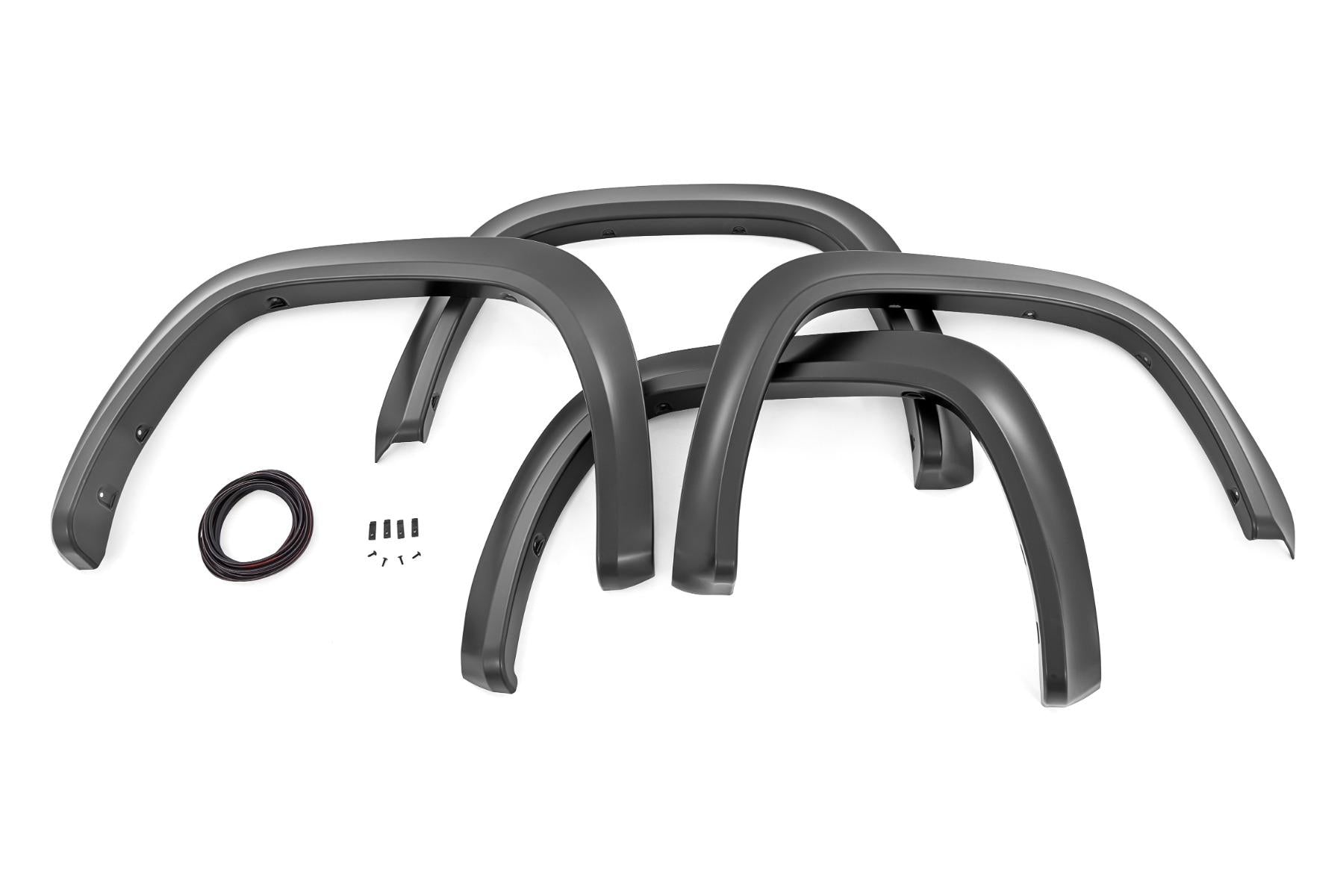 Rough Country Fender Flares Sport 3U5 Supersonic Red Toyota Tundra 2WD/4WD (22-26) (2022-2026 Tundra) - S-T42211-3U5