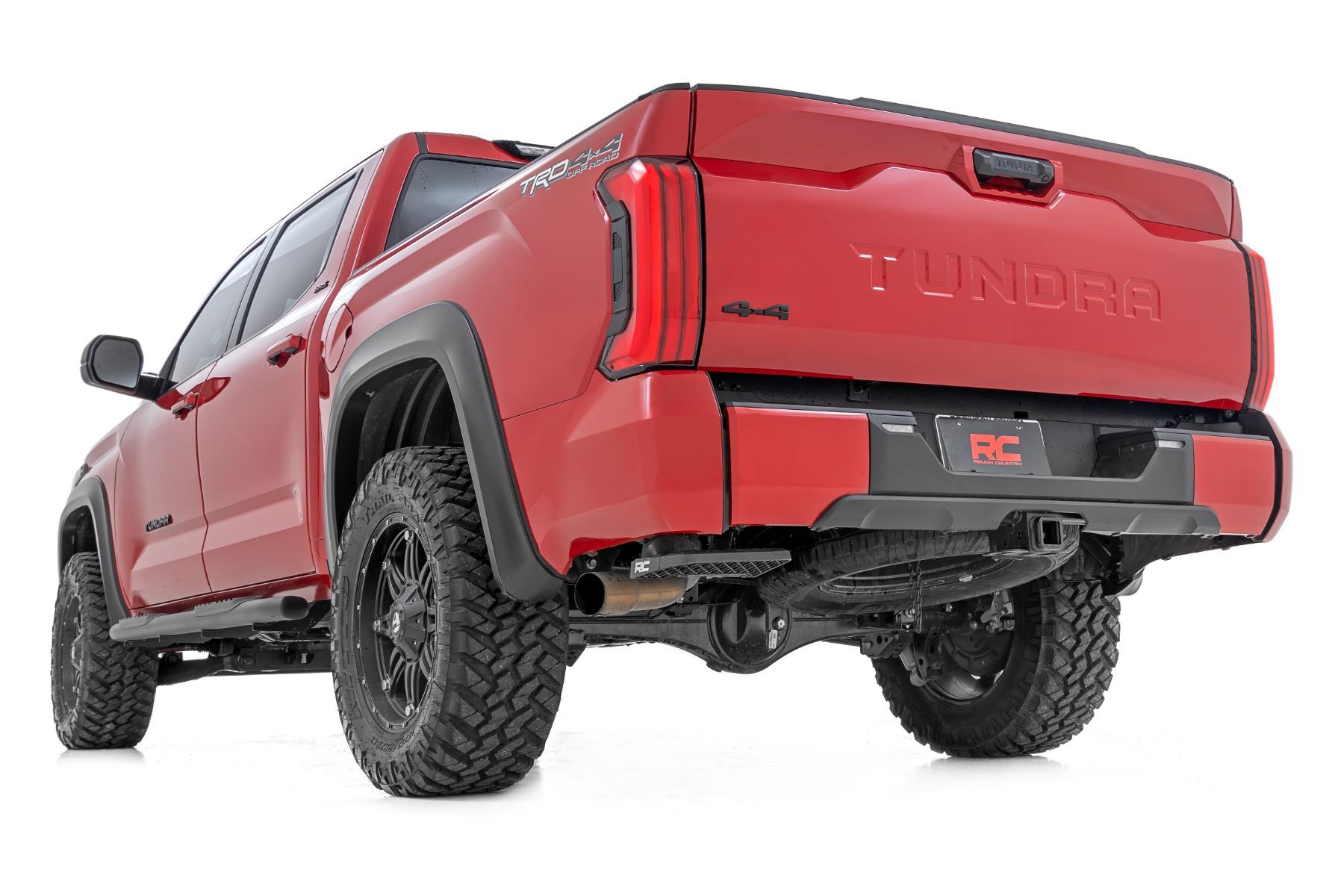 Rough Country Fender Flares Sport 3U5 Supersonic Red Toyota Tundra 2WD/4WD (22-26) (2022-2026 Tundra) - S-T42211-3U5